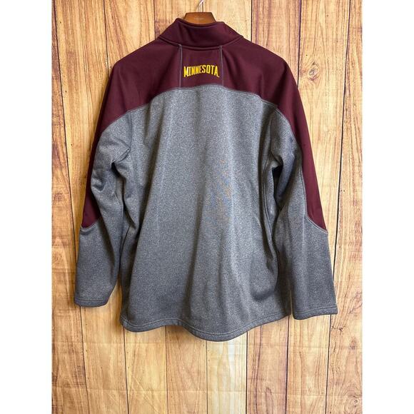 MN University of Minnesota Full Zip Warm Up Jacket with Pockets Men's Size 2XL - Picture 6 of 8